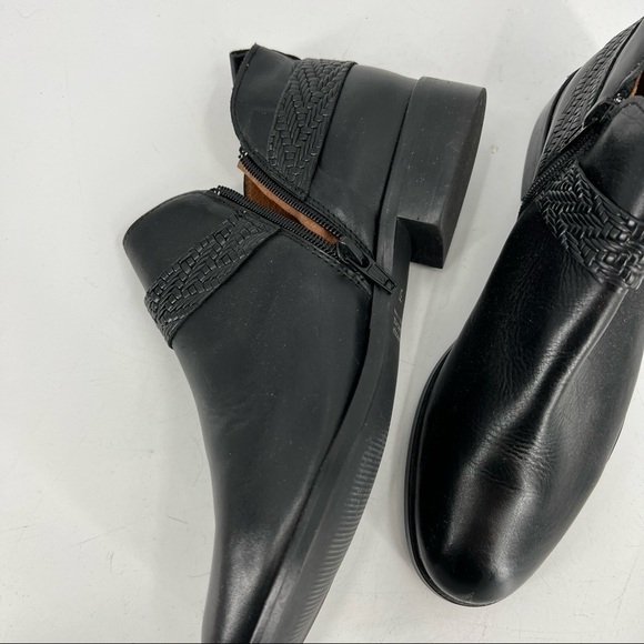 MARROQUI Sanchez black leather ankle boots size 37 eur - Picture 8 of 8